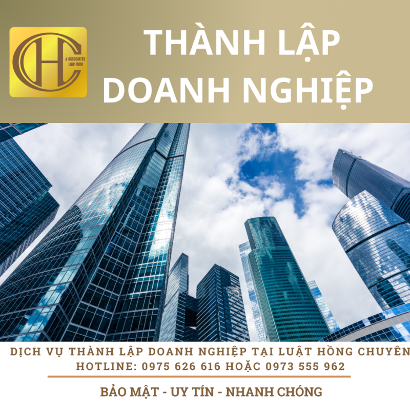 THÀNH LẬP DOANH NGHIỆP TRỌN GÓI