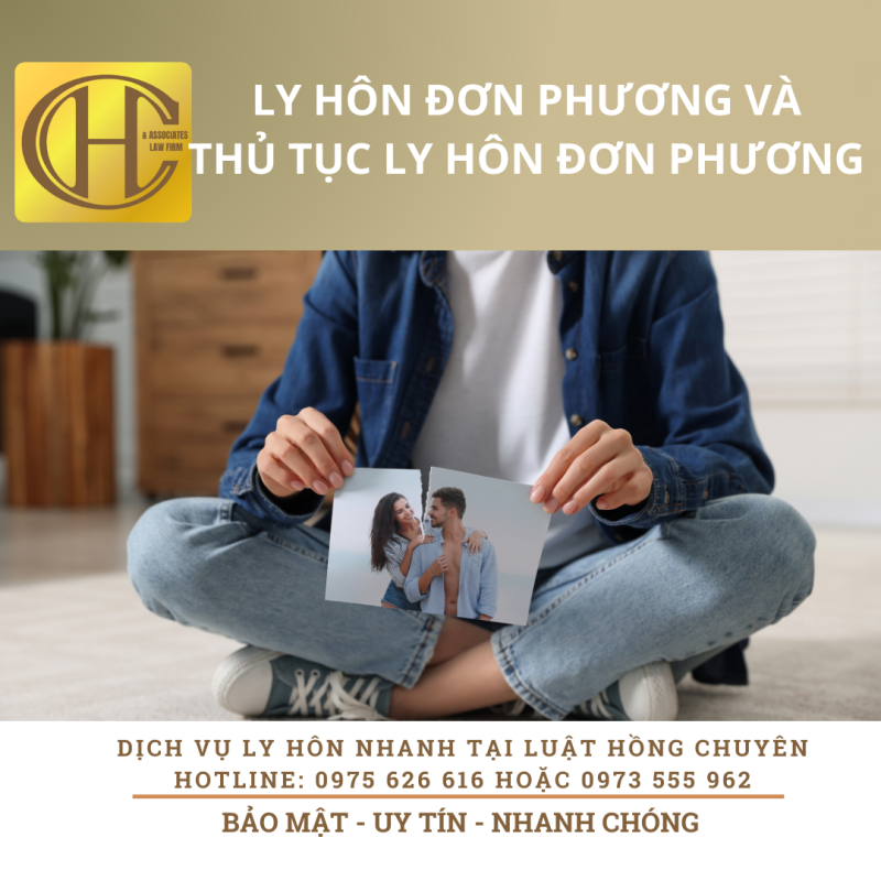 LY HÔN ĐƠN PHƯƠNG – HƯỚNG DẪN THỦ TỤC