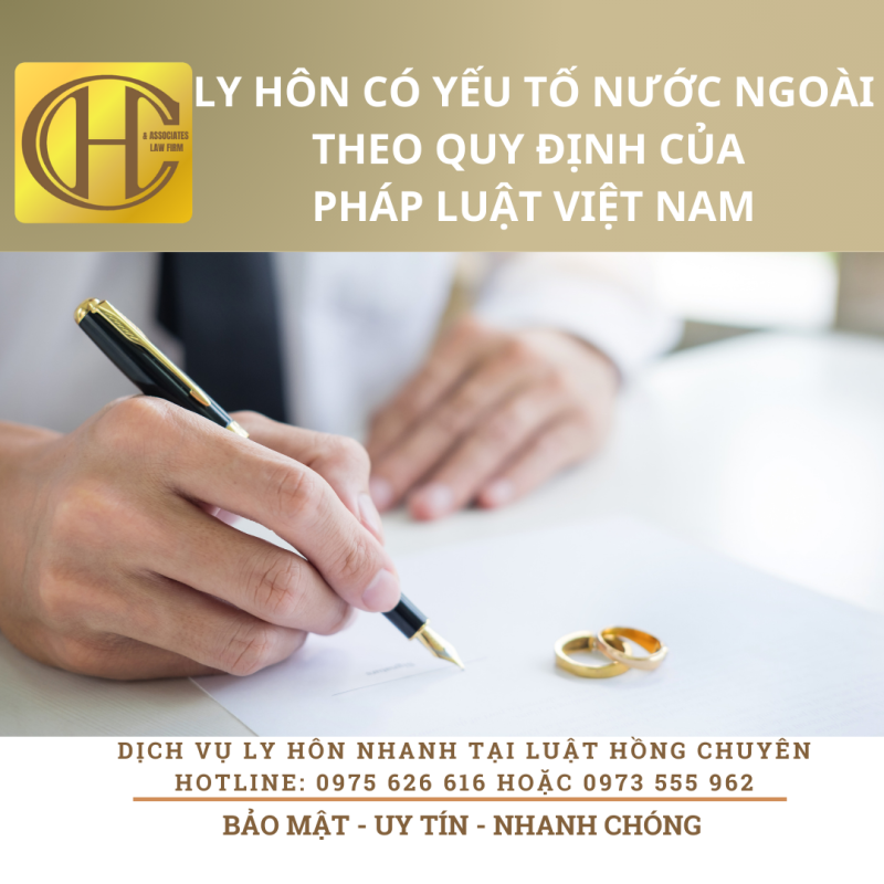 LY HÔN CÓ YẾU TỐ NƯỚC NGOÀI LY HÔN CÓ YẾU TỐ NƯỚC NGOÀI