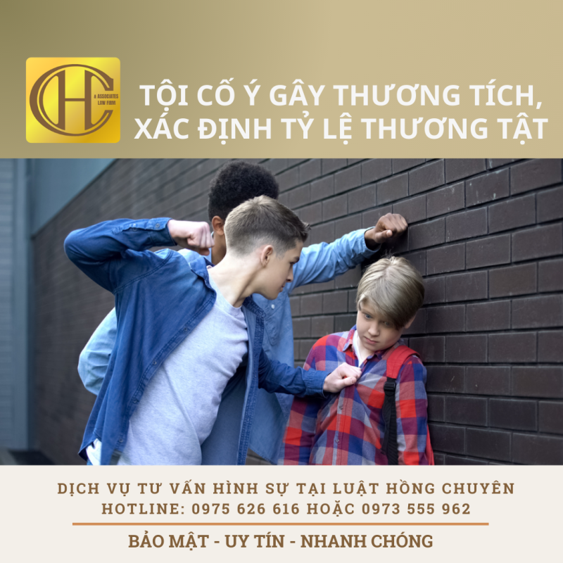 TỘI CỐ Ý GÂY THƯƠNG TÍCH – CĂN CỨ GIÁM ĐỊNH TỶ LỆ THƯƠNG TẬT