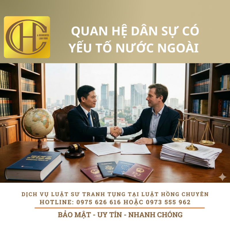 QUAN HỆ DÂN SỰ CÓ YẾU TỐ NƯỚC NGOÀI
